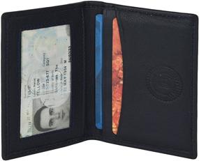 img 4 attached to Leatherboss Small Credit Holder Wallet Men's Accessories in Wallets, Card Cases & Money Organizers
