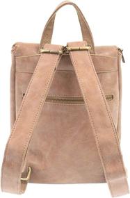 img 2 attached to 🎒 Joy Susan Women's Vintage Distressed Backpack