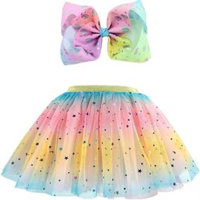 img 4 attached to 🦋 Vibrant Butterfly Headband Dressing Bow: A Must-Have for Girls' Skirts & Skorts