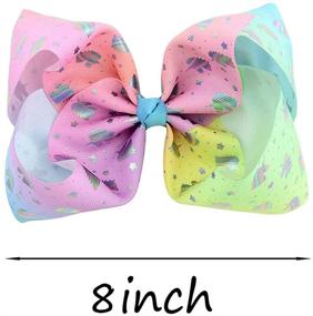 img 2 attached to 🦋 Vibrant Butterfly Headband Dressing Bow: A Must-Have for Girls' Skirts & Skorts