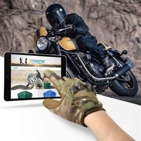 img 3 attached to 🧤 YOSUNPING Tactical Full Finger Gloves: Touchscreen for Motorcycle, Hiking, Cycling, and Climbing - A Must-Have Gear
