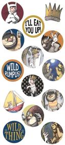 img 1 attached to 🦁 Where the Wild Things Are Puffy Sticker Set - Paper House Productions STP-0064E (3-Pack)