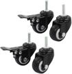 shopping trolley swivel 1 58 inch 4 piece logo