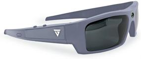 img 2 attached to Очки GoVision SOL 1080P HD с функцией записи видео, спортивные солнцезащитные очки с Bluetooth-динамиками и камерой на 15 Мп - красные (GV-SOL1440- RD)