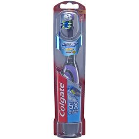 img 4 attached to 🪥 Enhance Your Oral Care Routine with Colgate Total Advanced Floss-Tip Battery Powered Toothbrush, Soft