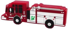 img 4 attached to 🚒 Fireman Fire Engine Fighting Truck USB Flash Drive Memory Stick Thumb Gift 16GB 2.0 Pendrive by Aneew