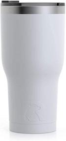 img 1 attached to White RTIC 1336 Tumbler - 30Oz