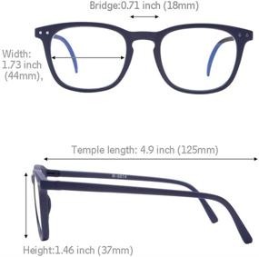 img 2 attached to 👓 EYEGUARD Blue Light Blocking Computer Glasses: Protect Kids' Eyes from UV & Digital Strain (Ages 5-12)