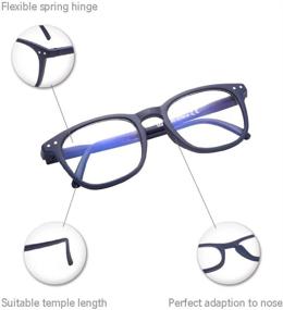 img 1 attached to 👓 EYEGUARD Blue Light Blocking Computer Glasses: Protect Kids' Eyes from UV & Digital Strain (Ages 5-12)