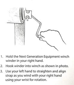 img 1 attached to 📱 Revolutionary Winch Winder: Streamline Your Cable Management