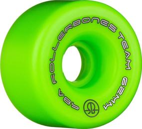 img 1 attached to 🛼 Enhance Your Recreational Roller Skating with RollerBones Team Logo Wheels (Set of 8)