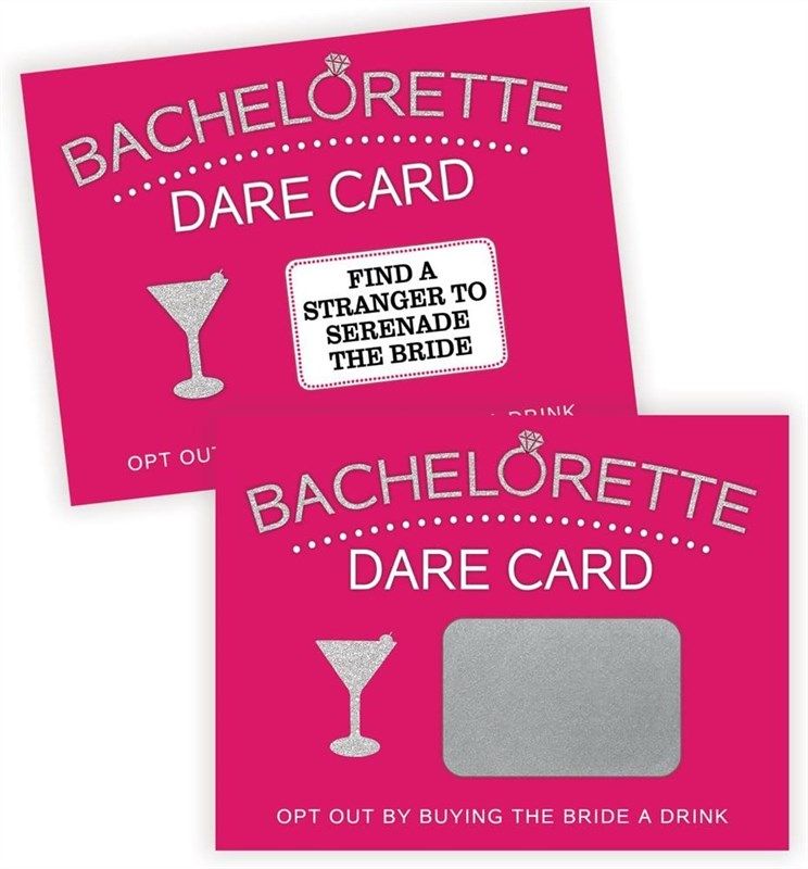 bachelorette party scratch activity bridal 로고