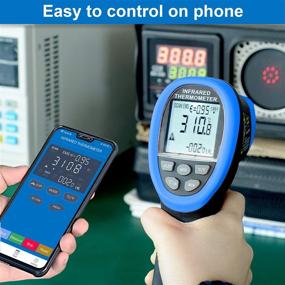 img 3 attached to 🌡️ BTMETER BT-985CAPP Non-Contact Infrared Thermometer 12:1 Laser Temperature Measurement Gun -58℉~1472℉(-50℃～800℃) with Bluetooth APP(NOT for Human Body Temperature Testing)