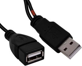 img 1 attached to 💻 USB 2.0 A Male к Dual USB Female Jack Y Splitter Hub Power Extension Adapter Cable 💻 USB 2.0 Вилка A к двойному гнезду USB Типа A Y-разветвительный хаб удлинитель кабеля