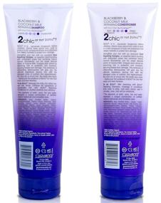 img 3 attached to 🔧 GIOVANNI COSMETICS 2Chic Repairing Shampoo & Conditioner - 8.5fl oz / 250ml - Dual Repairing Complex for Damaged, Over-Processed Hair