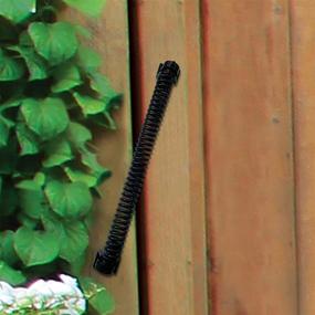 img 3 attached to 🚪 Enhance Your Gate's Functionality with Nuvo Iron SCGS13BLK 13" Self Closing Gate Spring, Black