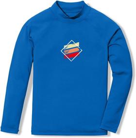 img 4 attached to 🔆 TSLA Boys' Rash Guard: Ultimate UV Protection for Active Kids