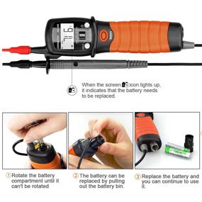 img 1 attached to 🔌 ANNMETER AN-38B: Pen Type Multimeter for Electrical Testing - AC/DC Voltage 600V, Resistance 20M Ohm, Autoranging Diode Test, Continuity Reader