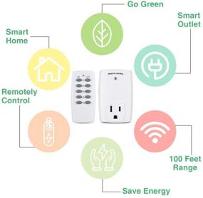 img 2 attached to 📶 Wireless Control for Century Household and Industrial Electrical Appliances