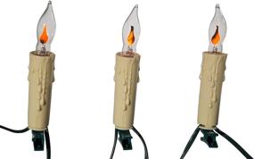 img 1 attached to Cozy and Realistic: Discover the Kurt Adler 7-Light Flicker Flame Candle Light Set