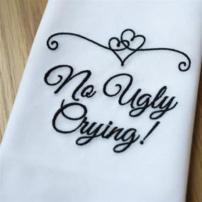 img 2 attached to SEO Optimized Wedding Handkerchiefs for Bridesmaids, Friends, and Guests