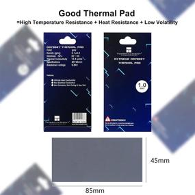 img 3 attached to 🔥 Thermalright Thermal Pad 12.8 W/mK - High Temperature Resistance, Non-Conductive Silicone Heat Pad for PC Laptop Heatsink/GPU/CPU/LED/PS4 Cooler