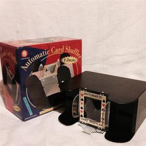 img 1 attached to 🃏 Efficient 6-Deck Card Shuffler by CHH - Black, with 6 Deck Capacity
