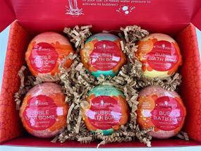 img 2 attached to 🛁 Two Sisters Spa Bubble Bombs - Dragon Surprise Set: Bath Bombs for Kids with Toys Inside - 6-Pack Gift Box - Safe for Sensitive Skin - Natural Fizzy and Bubbly Bath Balls for Boys and Girls