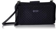 👜 stylish and compact: vera bradley together crossbody microfiber handbags & wallets for women's crossbody bags logo