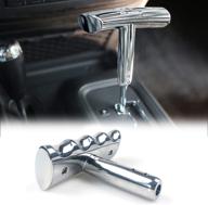 🚗 cartaoo t-handle gear shift knob handle for jeep wrangler jk, dodge charger, challenger & compass logo