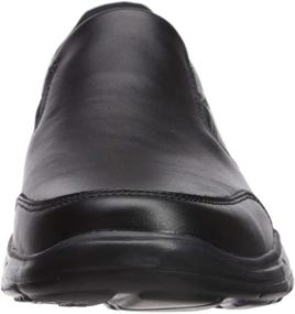 img 3 attached to Skechers Glides Calculous Slip Loafer Men's Shoes for Loafers & Slip-Ons