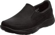 skechers glides calculous slip loafer men's shoes for loafers & slip-ons logo