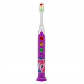 img 4 attached to 🦷 Kids Light-up Toothbrush - Firefly My Little Pony, Soft Bristles, Assorted Characters - 1 Count