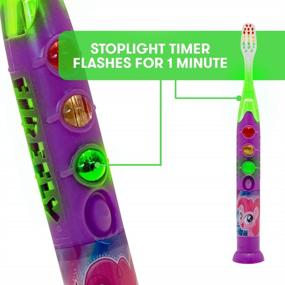 img 1 attached to 🦷 Kids Light-up Toothbrush - Firefly My Little Pony, Soft Bristles, Assorted Characters - 1 Count