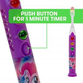 img 2 attached to 🦷 Kids Light-up Toothbrush - Firefly My Little Pony, Soft Bristles, Assorted Characters - 1 Count