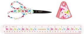 img 4 attached to 🦙 Fiskars Llamas Student School Set, 3-Piece