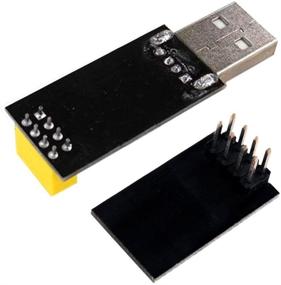 img 1 attached to 📡 Izokee ESP-01 Serial WiFi Transceiver Module with USB Converter, Compatible with Arduino
