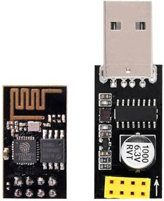 img 4 attached to 📡 Изоки ESP-01: модуль беспроводного передатчика с последовательным интерфейсом и USB-конвертером, совместимый с Arduino