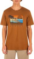 hurley everyday independence t shirt obsidian men's clothing in t-shirts & tanks logo