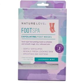 img 3 attached to 👣 Invigorate and Renew Your Feet with Nature Love Exfoliating Foot Mask