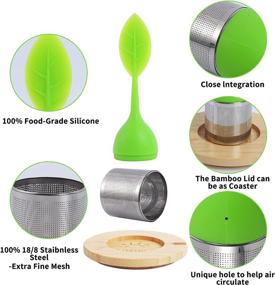 img 2 attached to Anatural Strainer: The Ultimate Microwave, Dishwasher-safe Food Service Equipment & Supplies