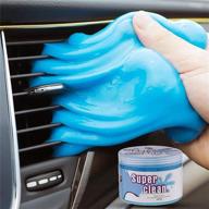 🧼 universal blue cleaning gel for keyboards, cars, cameras & more logo