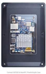 img 1 attached to Совместимый с NanoPC-T4 7-дюймовый eDP ЖК-дисплей: HD702E с встроенным сенсорным управлением