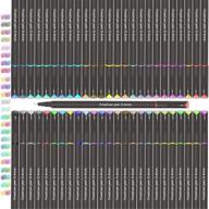🖌️ пикоал 50 разноцветных ручек для журнала планирования: яркие маркеры с тонким наконечником для раскрашивания, записей и художественных дизайнов - позволяют создавать произведения идеально и в школе, и в офисе - школьные и офисные принадлежности для искусства логотип