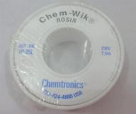 💥 chemtronics 10 25l chem wik rosin desoldering: the ultimate solution for efficient solder removal логотип