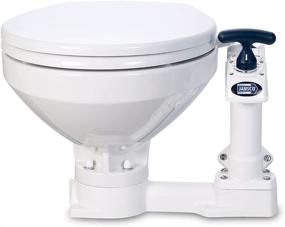 img 1 attached to 🚽 Jabsco Twist n' Lock: Крайне надежный ручной морской туалет для катания на лодке