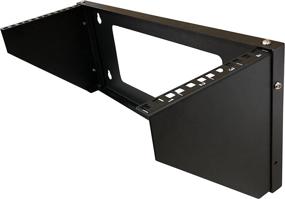 img 4 attached to 📦 Efficient Storage Solution: Kenuco 19 Inch Steel Vertical Wall Mount Server Rack (Black-4U)