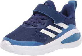 img 4 attached to 👟 adidas Unisex-Child Fortarun Elastic Cross Trainer: Superior Comfort and Flexibility for Active Kids