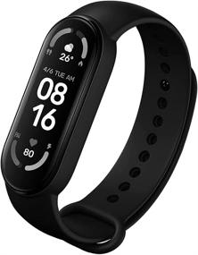 img 4 attached to RTIENWE Smart Bracelet: Advanced Sports Tracker with Heart Rate Monitor, Sleep & Activity Monitoring, Pedometer, Calorie Tracking, Message Notifications, Water Resistant - Black