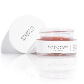 img 3 attached to 🍒 Pomegranate Lip Scrub by Everyday Minerals: Vegan Organic Exfoliator for Lip Repair & Moisturization